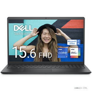 DELLbf 15.6^ m[gp\R Inspiron 15 3520iCore i7/  16GB/ 512GB SSD/ Office HomeBusiness 2021+Microsoft 365 Basic 12pŁj-@J[{ubN NI375J-EHHBNPB