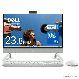 DELL（デル） 23.8型 オールインワンデスクトップパソコン Inspiron 24 5430（Core 5/ メモリ 8GB/ 512GB SSD/ Officeあり）-　パールホワイト AI557J-EHHBNPW