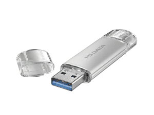 アイ・オー・データ機器|I-O DATA USB 3.2 Gen 1(USB 3.0)/USB 2.0対応 USB-A&USB-C搭載 USBメモリー 64GB(ホワイト) U3C-STDシリーズ U3C-STD64G/S