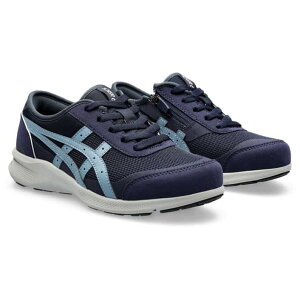 アシックス レディース ウォーキングシューズ ハダシウォーカー(ネイビーブルー×グレーブルー・サイズ:24.0cm) 1292A066-400-24.0 asics walking HADASHIWALKER W066