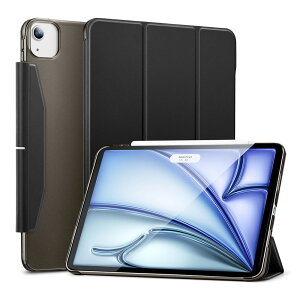 ESR iPad Air 13�C���`�iM2/2024�j�p ASCEND �E���g���X�����P�[�X�i�u���b�N�j ES26779