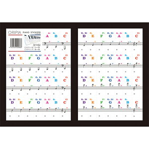 �^�z�[�� �s�A�m�X�e�b�J�[ OP8849PS TAHORNG Oripia Piano Stickers