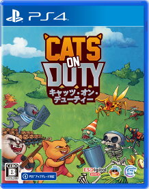 Game Source Entertainment 【特典付】【PS4】Cats On Duty [PS4 キャッツ オン デュ-ティ-]