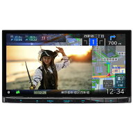 ケンウッド 地上デジタルTVチューナー/Bluetooth内蔵 DVD/USB/SD AVナビゲーション7V型/180mmモデル ハイ…