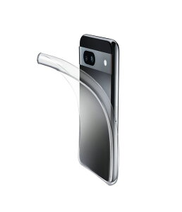 Cellularline ( セルラーライン ) Google Pixel 8a用 超薄型ソフトラバー 耐衝撃ケース(クリア) FINECGOOPIX8AT