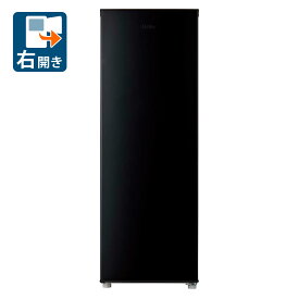 （標準設置料込_Aエリアのみ）JF-UFS11A-K ハイアール 107L 冷凍庫【右開き】ブラック Haier [JFUFS11AK]
