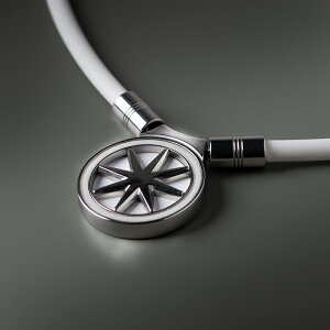 BANDEL EARTH A[X 2.0iWhite×SilverETCYF52cmj HLCNE2WS52 of ClbNX [HLCNE2WS52]