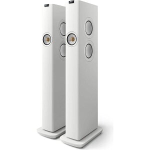 KEF �t���A�^�E���C�����XHiFi�X�s�[�J�[�i�~�l�����E�z���C�g�j�y�y�A�z LS60W-MIN-WH(�y�A) KEF