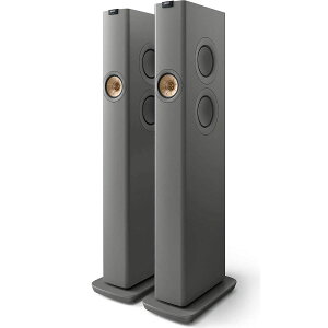 KEF �t���A�^�E���C�����XHiFi�X�s�[�J�[�i�`�^�j�E���E�O���C�j�y�y�A�z LS60W-TITAN-GR(�y�A) KEF