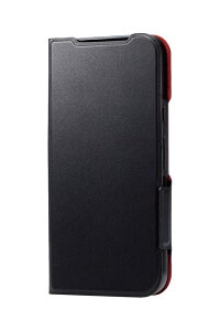 �G���R�� Google Pixel 8a�p �P�[�X ���U�[ �J�o�[ �蒠�^ �}�O�l�b�g �t���b�v �Ռ��z�� ���y�� ���^ ���C�����X�[�d�� �X�^���h�@�\�t UltraSlim�i�u���b�N�j PM-P241PLFUBK