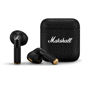 マーシャル 完全ワイヤレス　Bluetoothイヤホン(ブラック) MINOR4BLACKMarshall　Minor