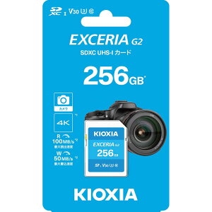 KIOXIAbLINVA yKizSDXC[J[h 256GB Class10 UHS-I KSDU-B256G EXCERIA G2