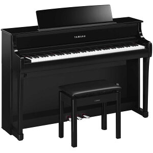 ヤマハ 【Joshin web限定!ピアノマット&お手入れセットプレゼント!】電子ピアノ(黒鏡面艶出し)【高低自在椅子&ヘッドホン&ソングブック付き】 CLP-875-PE YAMAHA Clavinova(クラビノーバ)