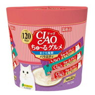 猫用おやつ CIAO ちゅ〜るグルメ まぐろ海鮮バラエティ 14g×120本 いなばペットフード SC-211チユ-ルG12…