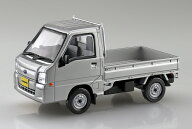 アオシマ 1/32 楽プラ スナップキット No.05-SS スバル サンバー トラック(スターリングシルバーメタリッ…