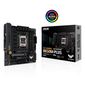 ASUSbGCX[X TUF GAMING B650M-PLUSyKiz AMD Ryzen 9000/8000/7000V[Y AM5Ή B650 mATX }U[{[h TUFGAMINGB650MPLUS