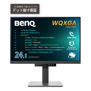 BenQbxL[ NGC^[tfBXvC(24.1^/IPS/WQXGA 2560×1600/60Hz/5ms/HDR10/HDMI2.0/DP1.4/USB Type-C/VESA/3NԃZhobNۏ)(O[) vO~Oj^[ RD240Q-JP