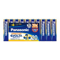 パナソニック アルカリ乾電池単4形 20本パック LR03EJ/20SW Panasonic EVOLTA [LR03EJ20SW]