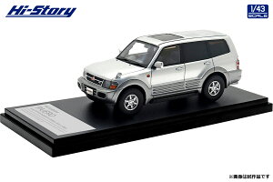 �n�C�X�g�[���[ 1/43 MITSUBISHI PAJERO Long SUPER EXCEED DI-DIESEL 3200 (1999) �T�e���C�g�V���o�[/�N�C�[���Y�V���o�[�yHS473SL�z �~�j�J�[