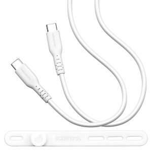 ���X�^�o�i�i Type-C - Type-C �_�炩�V���R���P�[�u�� 1.0m�i�z���C�g�j R10CACC3A06WH