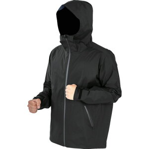 トラスコ中山 高耐候・軽量ストレッチレインウェア ブラック M TRESWM-BK TRUSCO