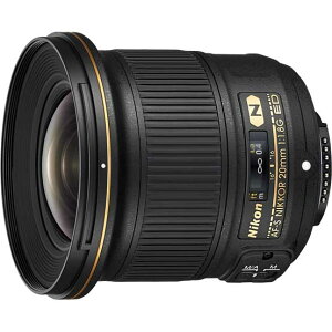 jR AF-S NIKKOR 20mm f/1.8G ED AFS20-1.8G FXtH[}bgpYi36mm×24mmj
