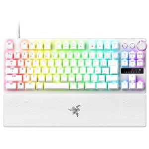 Razer yKizsbhgK[Ή wIveBJL[{[h L {z Huntsman V3 Pro Tenkeyless JP (White Edition) RZ03-04981800-R3J1