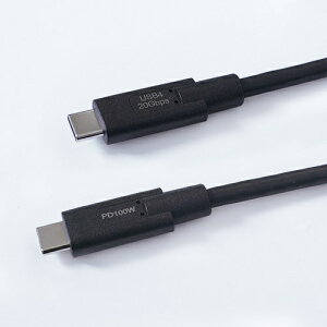 ITSUWA USB4.0 Type-C to C 100W 1.2mij JS-CCUSB4G2-100W12