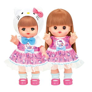 パイロット メルちゃん きせかえセット ハローキティおしゃれケープワンピ