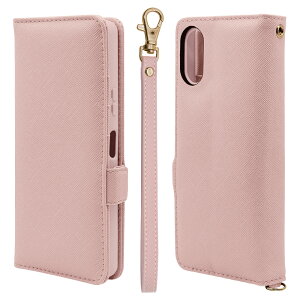 ���X�^�o�i�i Xperia 10 VI(SO-52E/A402SO/SOG14)�p �蒠�^�P�[�X+�n���h�X�g���b�v�i���C�g�s���N�j 7968XP106BHSLPK