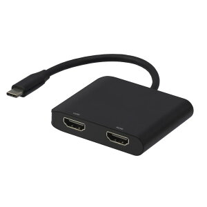 O[nEX USB Type-C to HDMI }`j^[pϊA_v^(ubN) GH-TCHDC-BK
