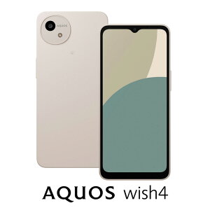 SHARPiV[vj AQUOS wish4i4GB/64GBj@zCgiSIMt[Łj SH-M27-W