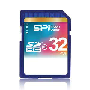 Silicon PowerbVRp[ SDHC[J[h 32GB Class10 SP032GBSDH010V10