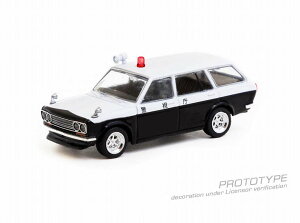 ^[}bN[NX 1/64 Datsun Bluebird 510 Wagon Japan Police CaryT64G-026-PCz ~jJ[