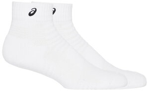 アシックス メンズ トレーニング ソックス(ブリリアントホワイト×パフォーマンスブラック・サイズ:L) 3033B870-100-L ソックス13(はき口〜かかとまでの長さ13cm)