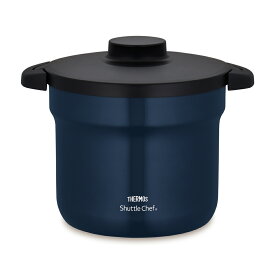 サーモス 【IH対応】シャトルシェフ　4.3L　ネイビー KBJ-4502-NVY THERMOS [KBJ4502NVY]