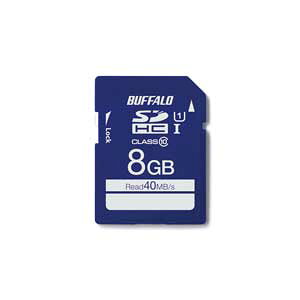 obt@[bBUFFALO SDHC[J[h 8GB Class10 RSDC-008GU1S