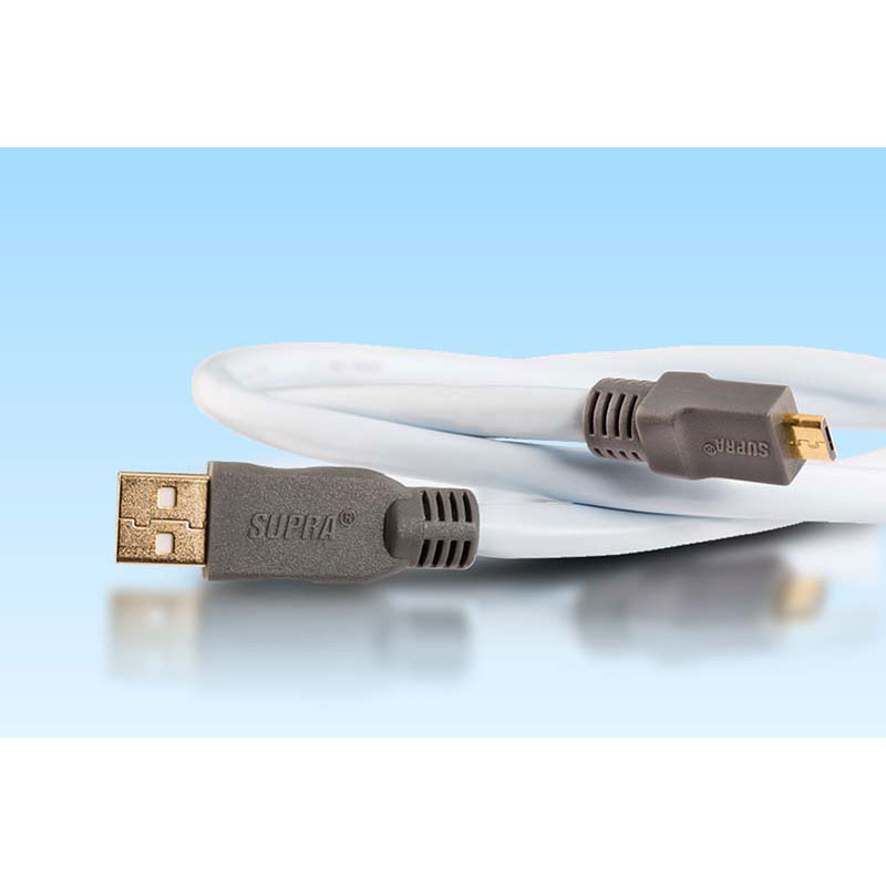 USB2.0MICROB-1.0 スープラ USB2.0ケーブル A タイプ⇔ タイプ 営業 SUPRA 1.0m microB レビュー高評価のおせち贈り物