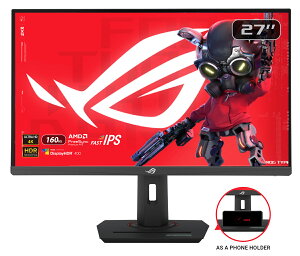 ASUSbGCX[X Q[~OtfBXvC(27^/Fast IPS/4K UHD 3840x2160/160Hz/1ms/HDR400/HDMI2.1/DP1.4/USB Type-C/VESA/3Nۏ)(ubN) ROG Strix XG27UCS
