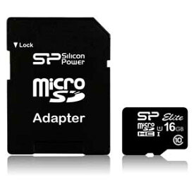 SP016GBSTHBU1V10SP SiliconPower（シリコンパワー） microSDHCメモリーカード 16GB Class10 UHS-1