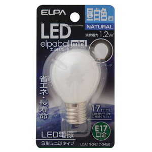 ELPA LED~j S`iFj LDA1N-G-E17-G450 elpaball miniiGp|[@~jj [LDA1NGE17G450]