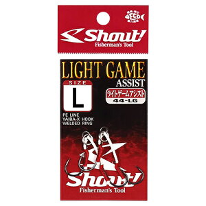 �V���E�g ���C�g�Q�[���A�V�X�g L�i2�Z�b�g�j 44-LGL Shout MADAI ASSIST REARHOOK