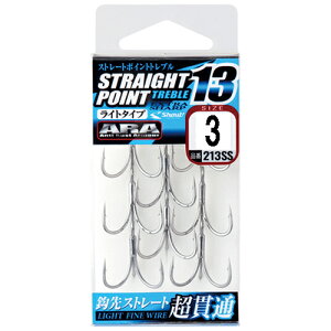 �V���E�g �X�g���[�g�|�C���g�g���u��13 3�T�C�Y�i7�{�j 213SS3 Shout STRAIGHT POINT TREBLE