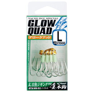 �V���E�g �O���[�N�A�b�h 15 L�i4�{�j 215GQL Shout GLOW QUAD