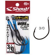 シャウト ワイヤーインギャップスパーク 3/0サイズ（2セット） 371WG3/0 Shout WIREin GAP SPARK