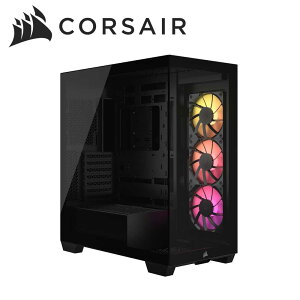 CORSAIRbRZA PCP[X ~h^[ iCUE LINK 3500X RGB Tempered Glass Mid-ToweriubNj CC-9011280-WW