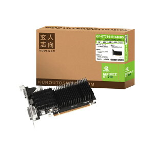 lu lu NVIDIA GEFORCE GT710 PCI-Express OtBbN{[h(t@X/[vt@CΉ) GF-GT710-E1GB/HS