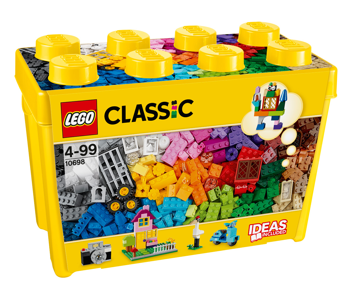 レゴ R クラシック 黄色のアイデアボックス レゴジャパン 送料無料でお届けします 爆安 スペシャル 10698