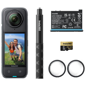 Insta360 ANVJuInsta360 X4vAhx`[Lbg CINSABMA-X407 8K 360 Action Cam