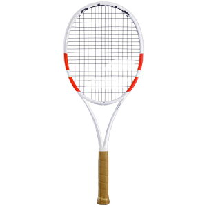 BabolaT(バボラ) 硬式テニスラケット ピュア ストライク 97(フレームのみ・ホワイト/レッド/ブラック・サイズ:G3) 101531-323-G3 Pure Strike